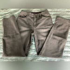Gloria Vanderbilt Women's Gray Straight Leg Jeans